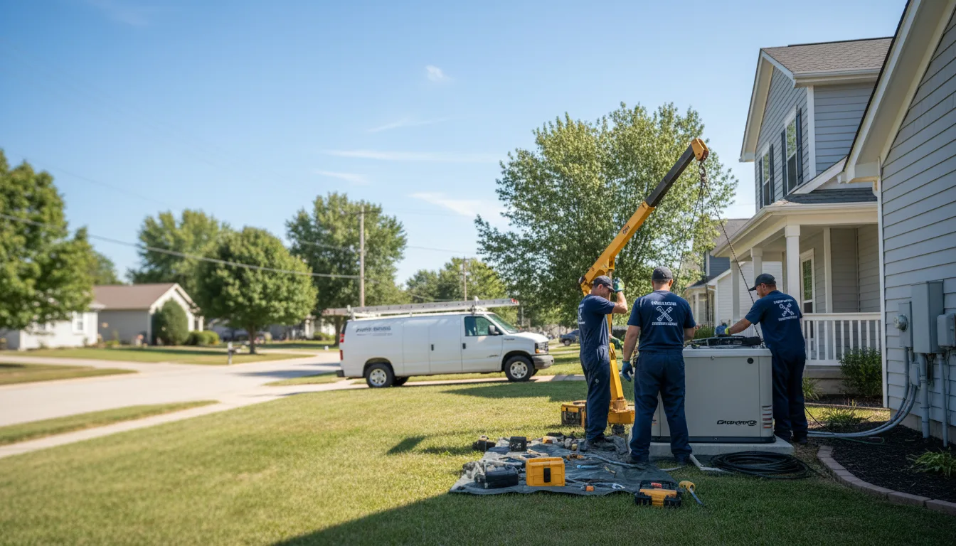 Generator Installation in Saint Benedict, PA near me